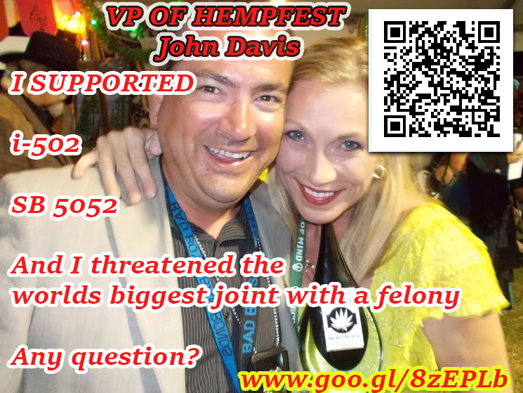John Davis of Seattle Hempfest hates medical marijuana competition featured image